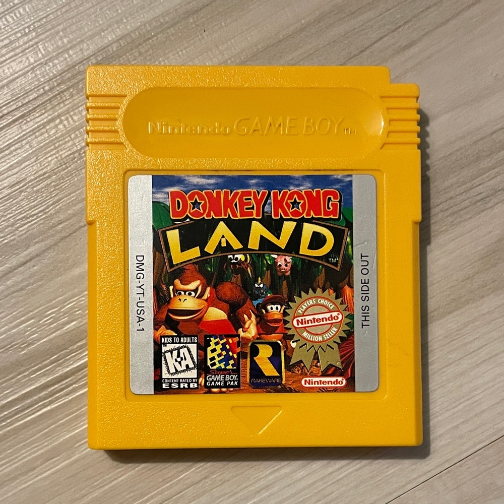 Donkey Kong Land Gameboy